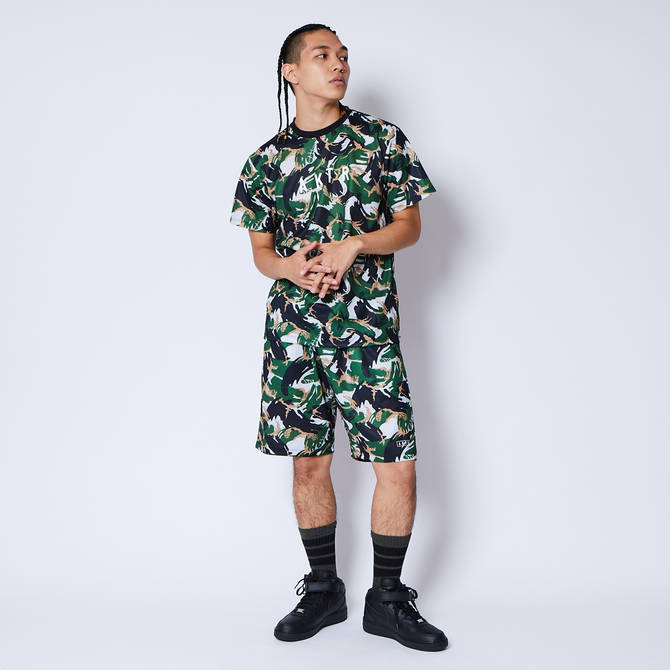 AKTR DPM CAMO SHORTS GREEN