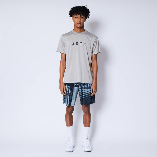 AKTR SPORTS TEE L-GRAY