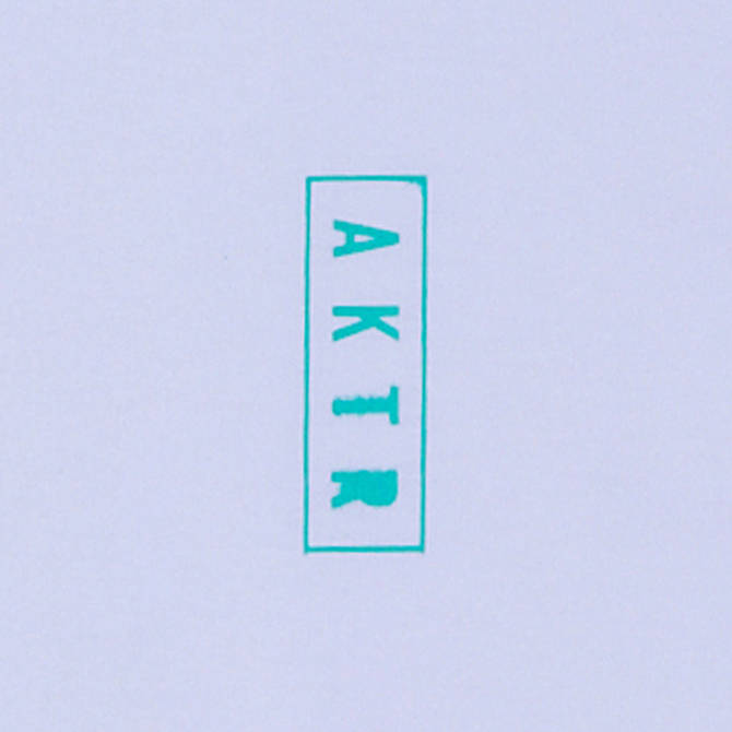 AKTR BOX GRUNGE B.BALL GRAFFITI TEE WHITE【122-014005】