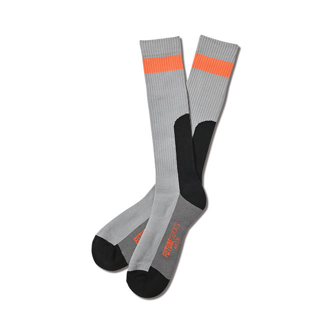 AKTR FUTURE SOCKS GRAYxORANGE