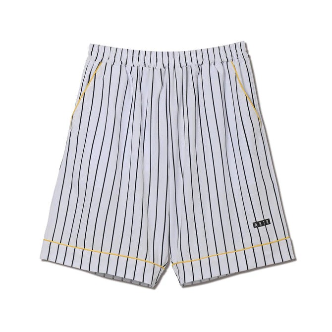 AKTR PIPING STRIPE SHORTS WH【123-018002】