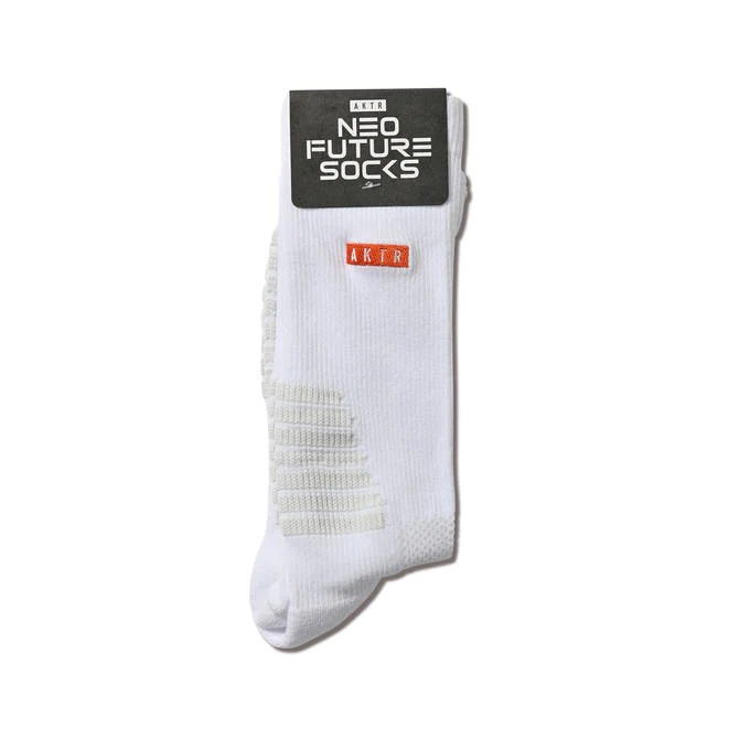 AKTR LOGO NEO FUTURE SOCKS WH