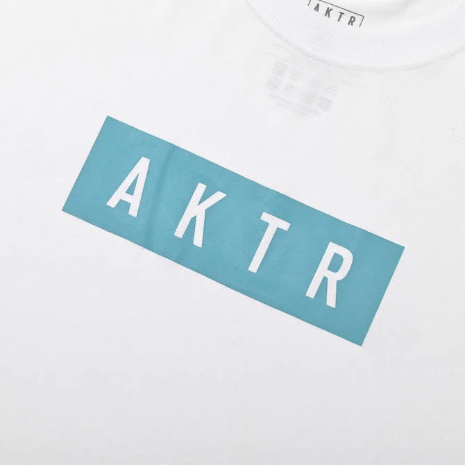 AKTR KIDS AKTR LOGO SPORTS TEE【123-031005】WH