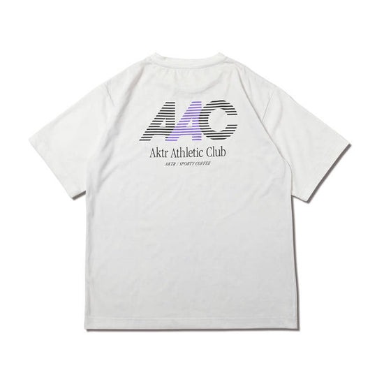 AKTR AACxSPORTY COFFEE DRYTECH TEE WH【123-041005】