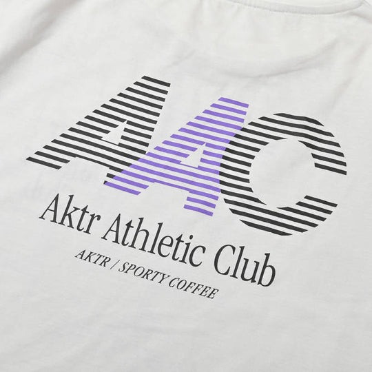 AKTR AACxSPORTY COFFEE DRYTECH TEE WH【123-041005】