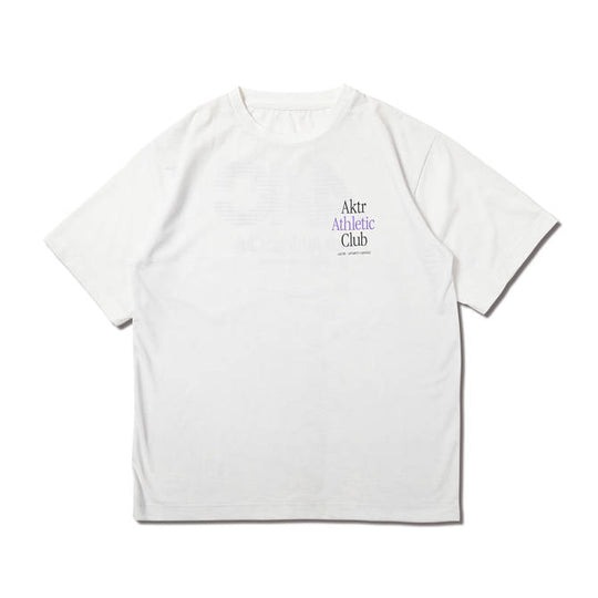 AKTR AACxSPORTY COFFEE DRYTECH TEE WH【123-041005】