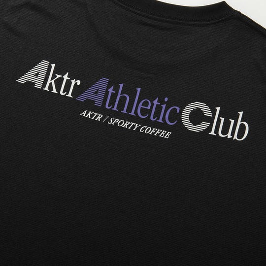 AKTR AACxSPORTY COFFEE SPORTS TEE BK【123-045005】