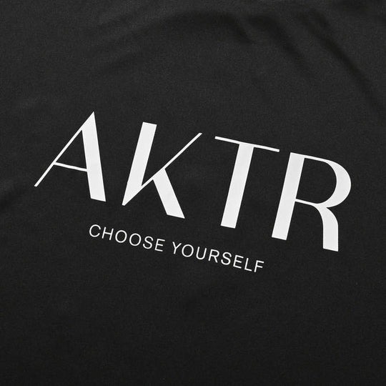 AKTR GLOW SPORTS TEE BK【123-049005】