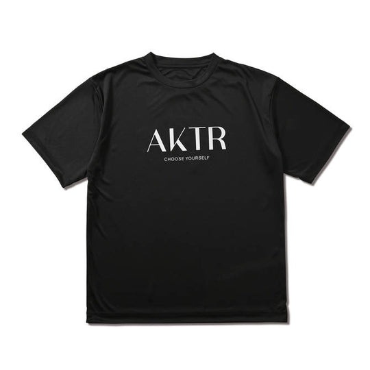 AKTR GLOW SPORTS TEE BK【123-049005】