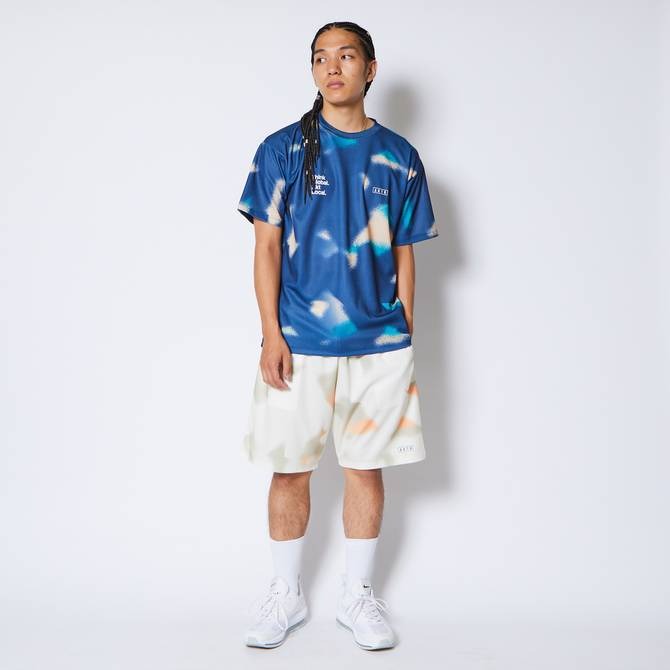 AKTR SCRIBBLE AKT LOCAL LOOSE FIT SPORTS TEE NV【124−017005】