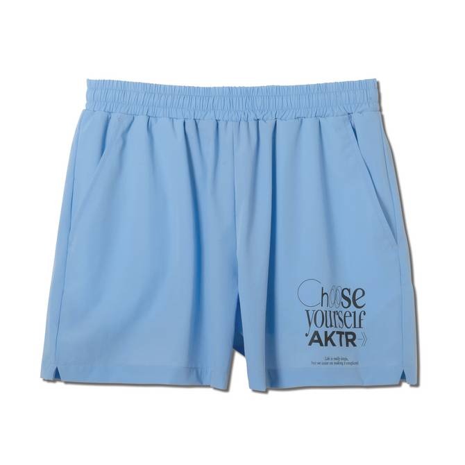 AKTR FEEL FREE WOVEN SHORTS BL【124-042002】