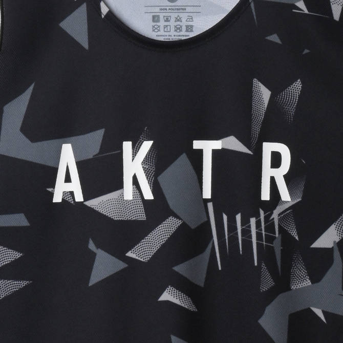 AKTR B.BALL POLYGON CAMO TANK BLACK