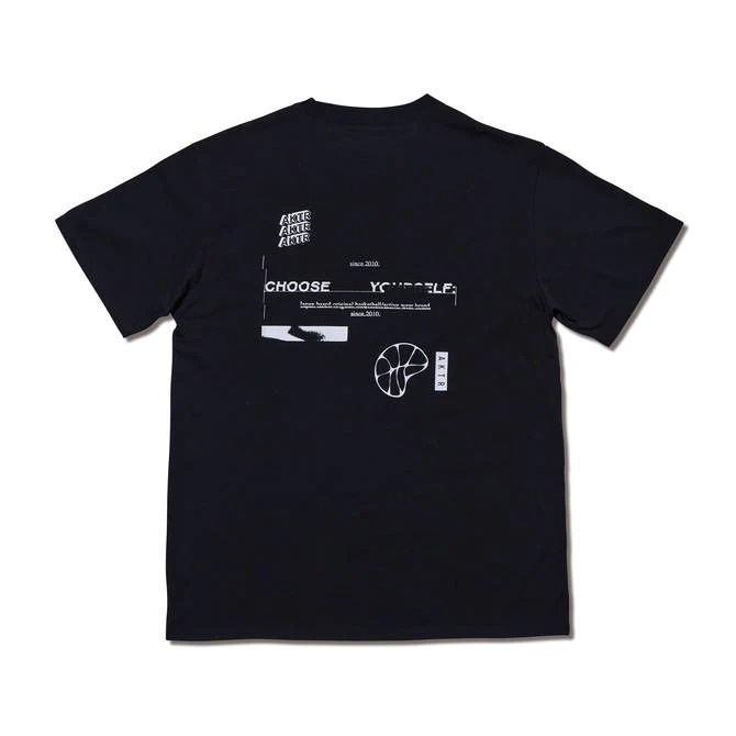 AKTR CUT-UP TEE BK【222-006005】