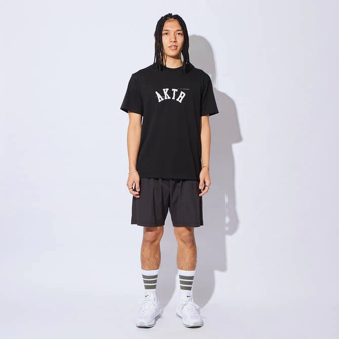 AKTR CUT-UP TEE BK【222-006005】