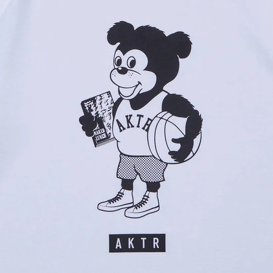 AKTR CUT-UP NICK L/S SPORTS TEE WH