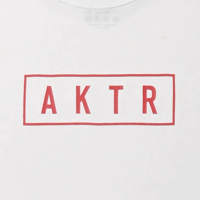 AKTR LOGO SPORTS TEE WH【222-046005】