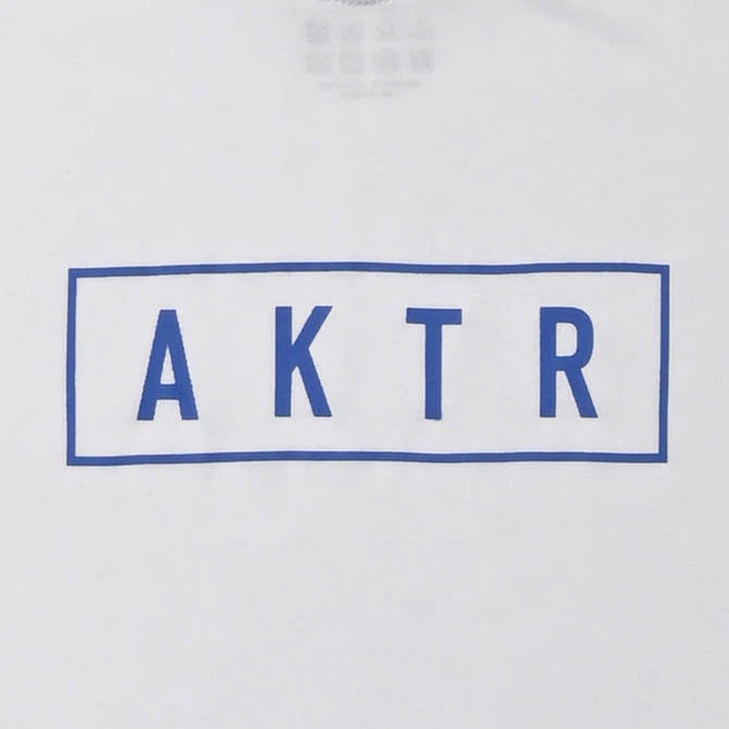 KIDS AKTR LOGO SPORTS TEE WH【222-056005】