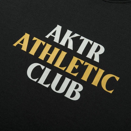 AKTR xSPORTY AAC CLUB SPORTS TEE BK【222-066005】
