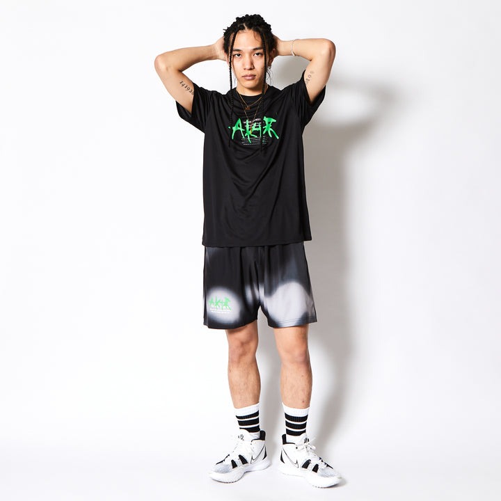 AKTR AEROSTEAM LOGO SPORTS TEE BK【223-002005】