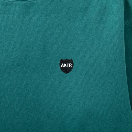 AKTR CLASSIC LOGO SWEAT CREW NECK GR【223-019010】