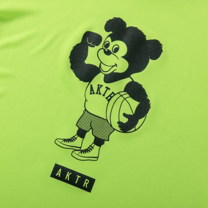 AKTR KIDS NICK SPORTS TEE LGR【223-039005】