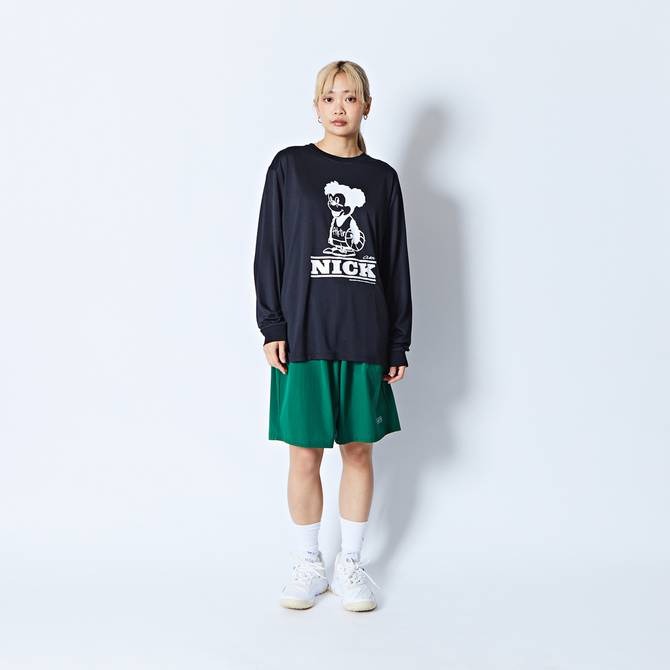 (Copy) AKTR CARTOON NICK L/S SPORTS TEE BK【224-022005】