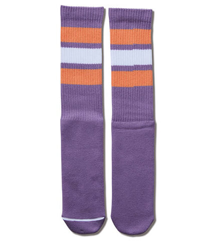 AKTR MONSTERSOCKS PURPLExORANGE【221-073021】