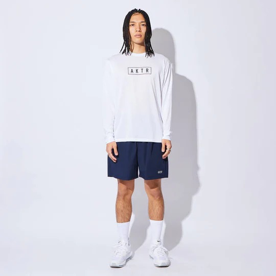 AKTR BASIC AKTR LOGO L/S SPORTS TEE WH