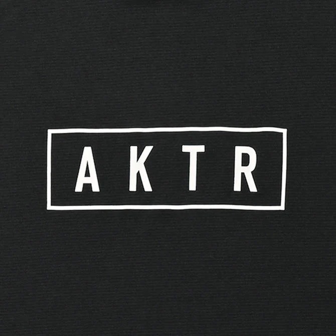 AKTR BASIC  LOGO SPORTS TEE【523-003005】BK