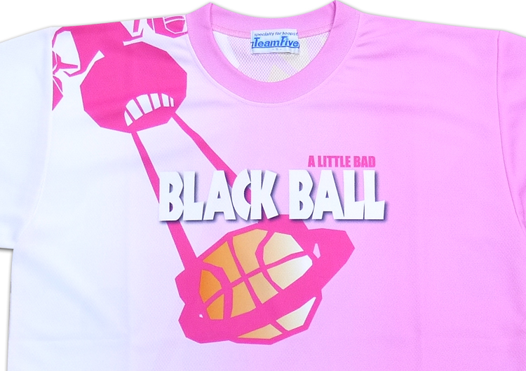 Team Five リミテッド BLACK BALL 昇華Tシャツ【ATL-032-14】