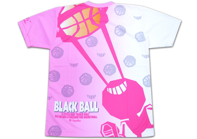 Team Five リミテッド BLACK BALL 昇華Tシャツ【ATL-032-14】