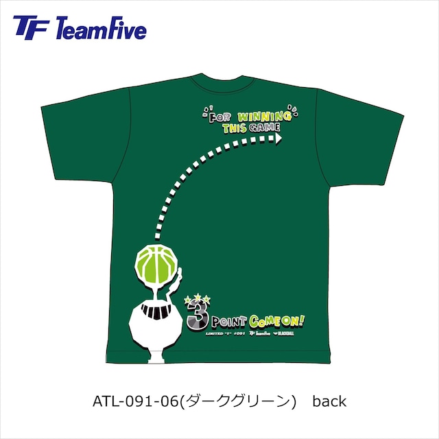チームファイブ リミテッド昇華Tシャツ【ATL-091-06】