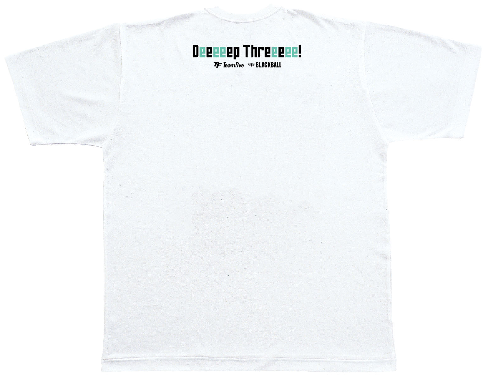 チームファイブ プリントTシャツ「ディーーープ・スリーーー！」【AT-0508】