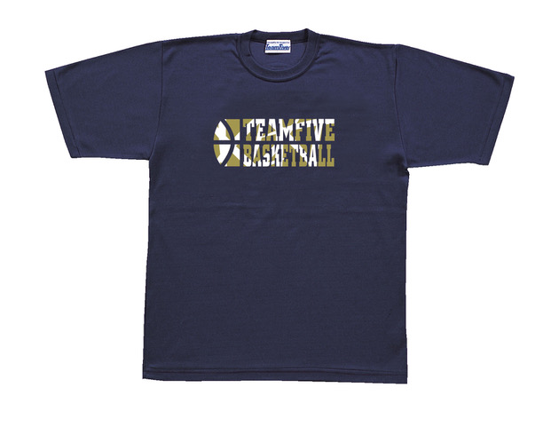 チームファイブ Tシャツ「バスケットボール」【AT−9601】