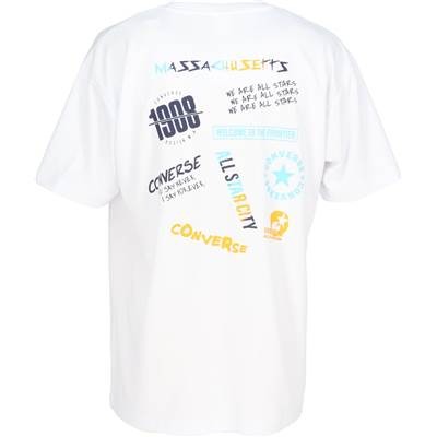 コンバース 3S JRプリントTシャツ【CB231360 1100】