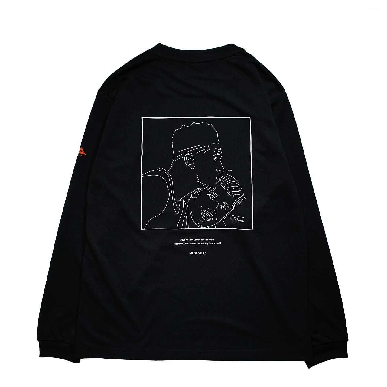 MEWSHIP Hi Book!! L/S PL 【Black×Orange×Blue】