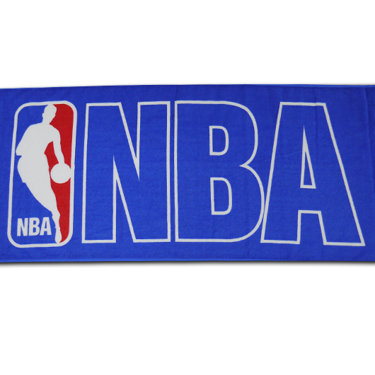 NBA スポーツタオル ロゴマン BLU