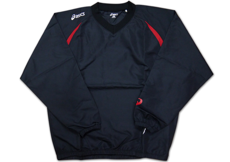 アシックス ジュニアプルオーバージャケット【XBJ11F