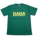 DADA BIG LOGO MESH TEE【グリーン×イエロー】