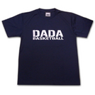 DADA BIG LOGO MESH TEE【ネイビー×シルバー】