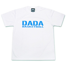 DADA BIG LOGO MESH TEE【ホワイト×L.ブルー】