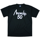 Mewship50【50 LOGO】S/S PL (BKWH)