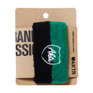 AKTR WRIST BAND CLASSIC GREENxBLACK