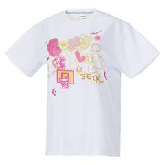 コンバース  ウィメンズプリントTシャツ 【CB352301 1100】