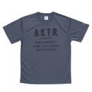 AKTR TAGLINE SPORTS TEE GRAY