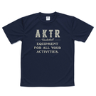 AKTR TAGLINE SPORTS TEE NAVY