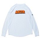 AKTR【BOOTLEG 3D LOGO】L/S SPORTS TEE WHITE AKTR【BOOTLEG 3D LOGO】L/S SPORTS TEE WHITE