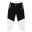 ballaholic【2TONE Zip Sweat Pants】black/white ballaholic【2TONE Zip Sweat Pants】black/white