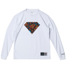 SPALDING L/S Tシャツ SUPERMAN TEXTART【SMT181270 WH】 SPALDING L/S Tシャツ SUPERMAN TEXTART【SMT181270 WH】