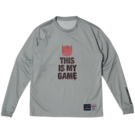 SPALDING L/S Tシャツ BATMAN DARK KNIGHT【SMT18310 GY】 SPALDING L/S Tシャツ BATMAN DARK KNIGHT【SMT18310 GY】